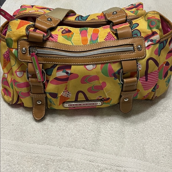 Lily Bloom Handbags - Lily Bloom Colorful Patterned Shoulder Bag